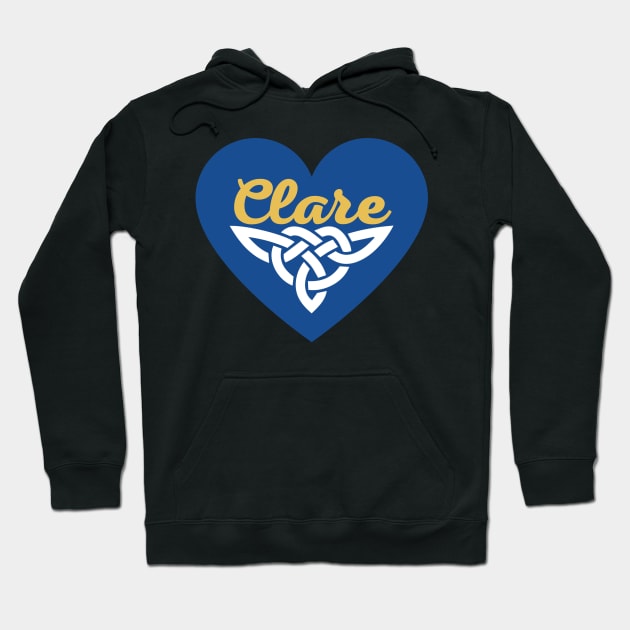 Clare, Celtic Irish Hoodie by TrueCelt